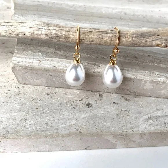 Pearl Drop Earrings ~NWT - Picture 2 of 5